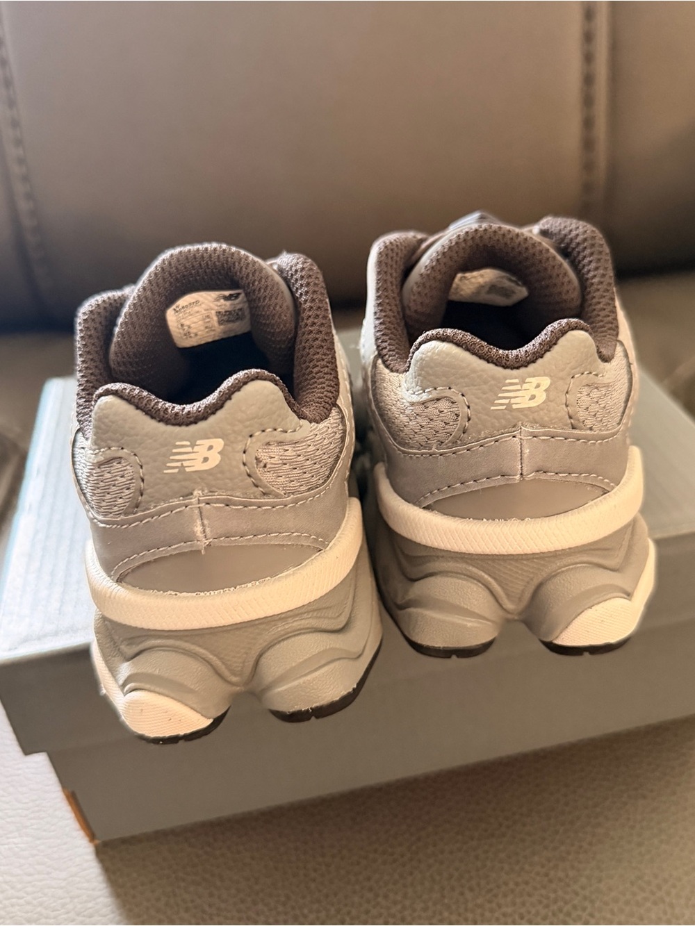 New Balance Kids 9060 Bungee Shoes - Picture 10 of 11